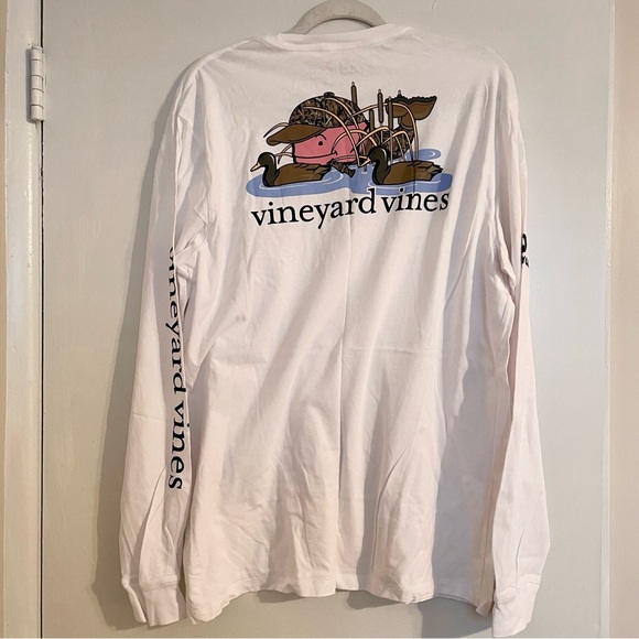 Vineyard Vines white long sleeve shirt - Picture 10 of 11
